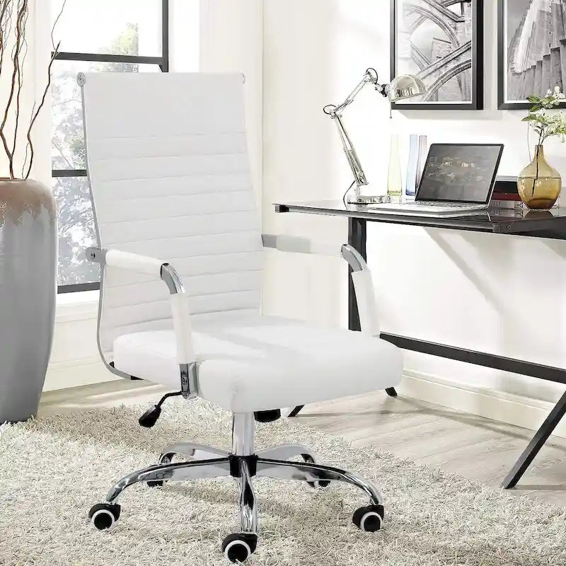 Chaise de bureau nervurée pour ordinateur