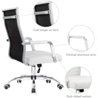 Chaise de bureau nervurée pour ordinateur