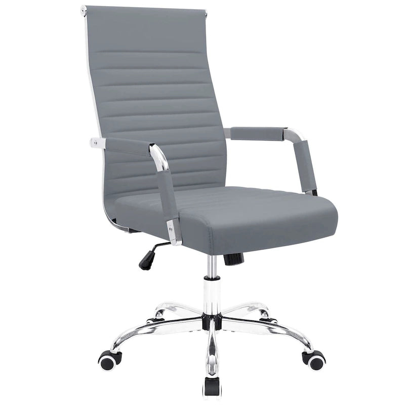 Chaise de bureau nervurée pour ordinateur