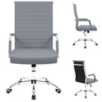 Chaise de bureau nervurée pour ordinateur
