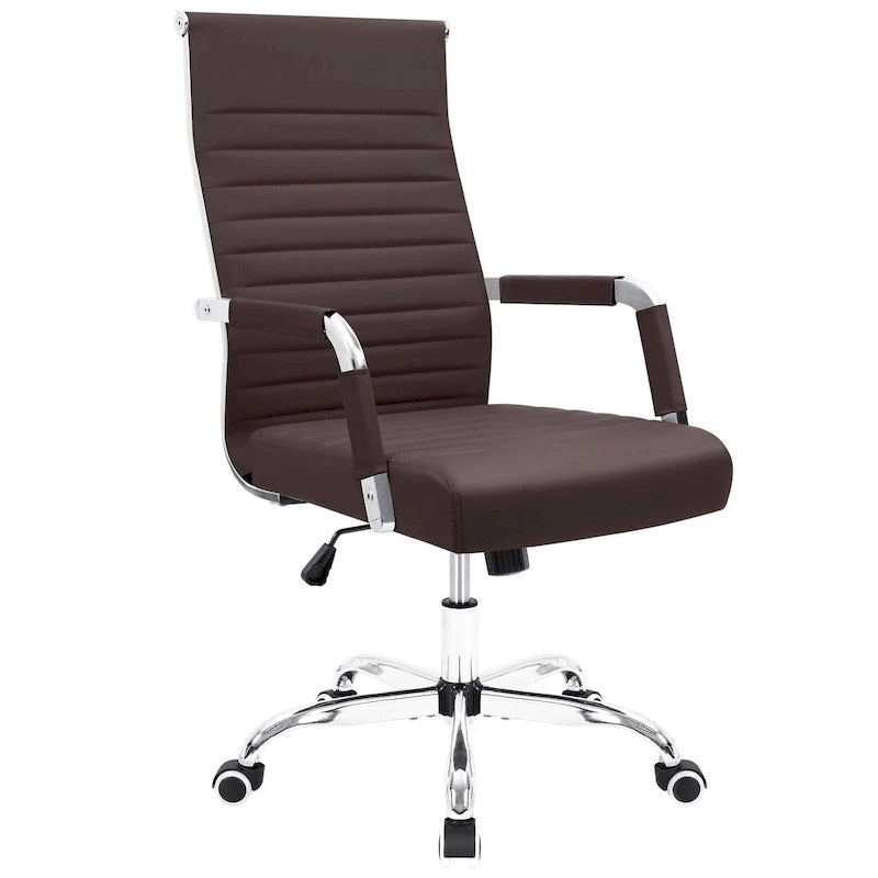 Chaise de bureau nervurée pour ordinateur