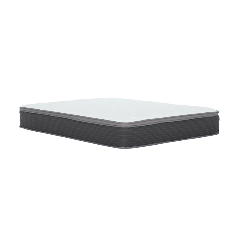Matelas hybride en boîte de 8 po en mousse à mémoire de forme et ressorts ensachés de fermeté moyenne