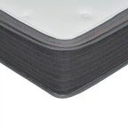 Matelas hybride en boîte de 8 po en mousse à mémoire de forme et ressorts ensachés de fermeté moyenne