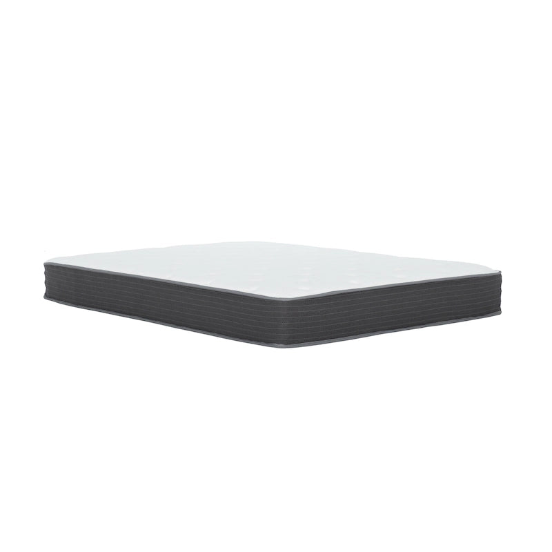 Matelas hybride en boîte de 8 po en mousse à mémoire de forme et ressorts ensachés de fermeté moyenne