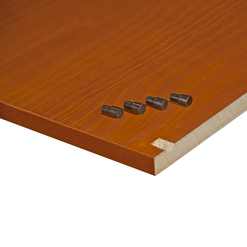 Lot de 4 petites étagères 100% bois massif pour armoires de garde-robe familiale