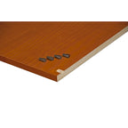 Lot de 4 petites étagères 100% bois massif pour armoires de garde-robe familiale