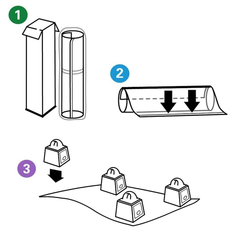 Nouveaux Tapis de Protection de Chaise de Bureau Transparents Cloutés en PVC Tendance