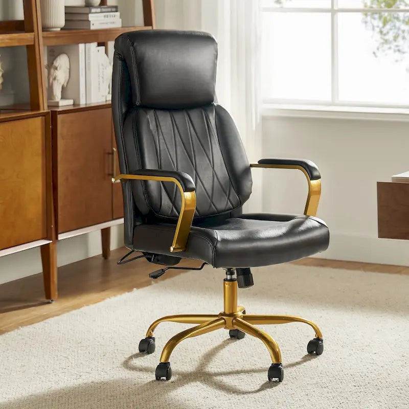Chaise de bureau ergonomique avec support lombaire