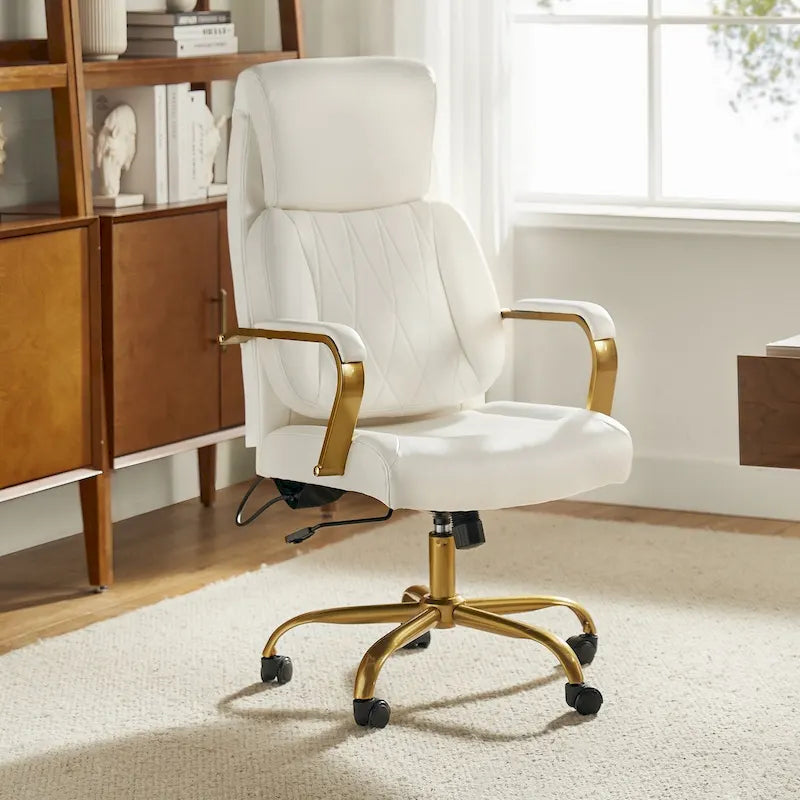 Chaise de bureau ergonomique avec support lombaire
