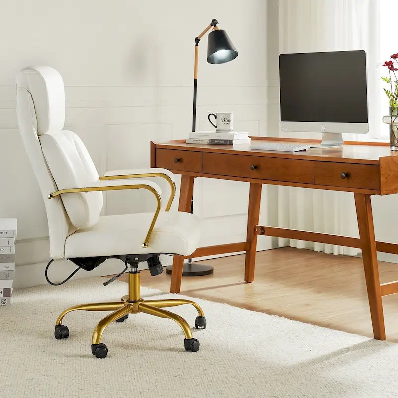 Chaise de bureau ergonomique avec support lombaire