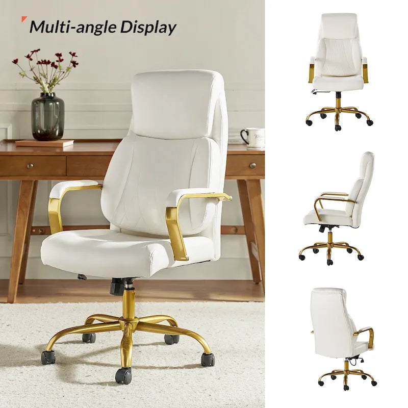 Chaise de bureau ergonomique avec support lombaire
