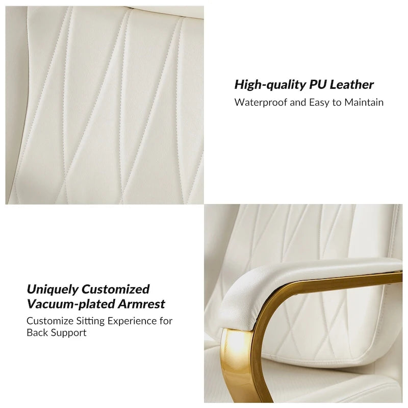 Chaise de bureau ergonomique avec support lombaire