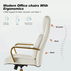 Chaise de bureau ergonomique avec support lombaire