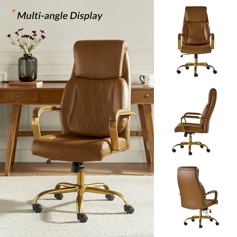 Chaise de bureau ergonomique avec support lombaire
