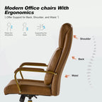 Chaise de bureau ergonomique avec support lombaire