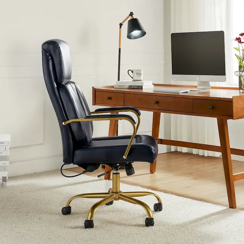 Chaise de bureau ergonomique avec support lombaire