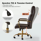 Chaise de bureau ergonomique avec support lombaire