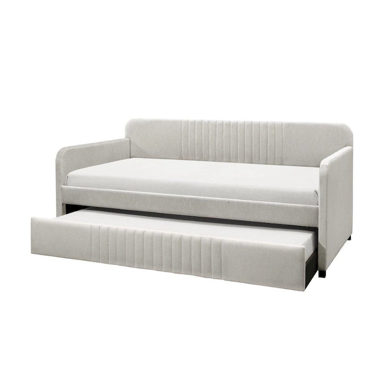 Lit de repos double avec lit gigogne