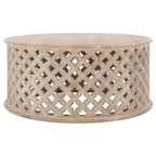 Table basse ronde - 35 L x 35 P x 16 H - 35Lx35Px16H