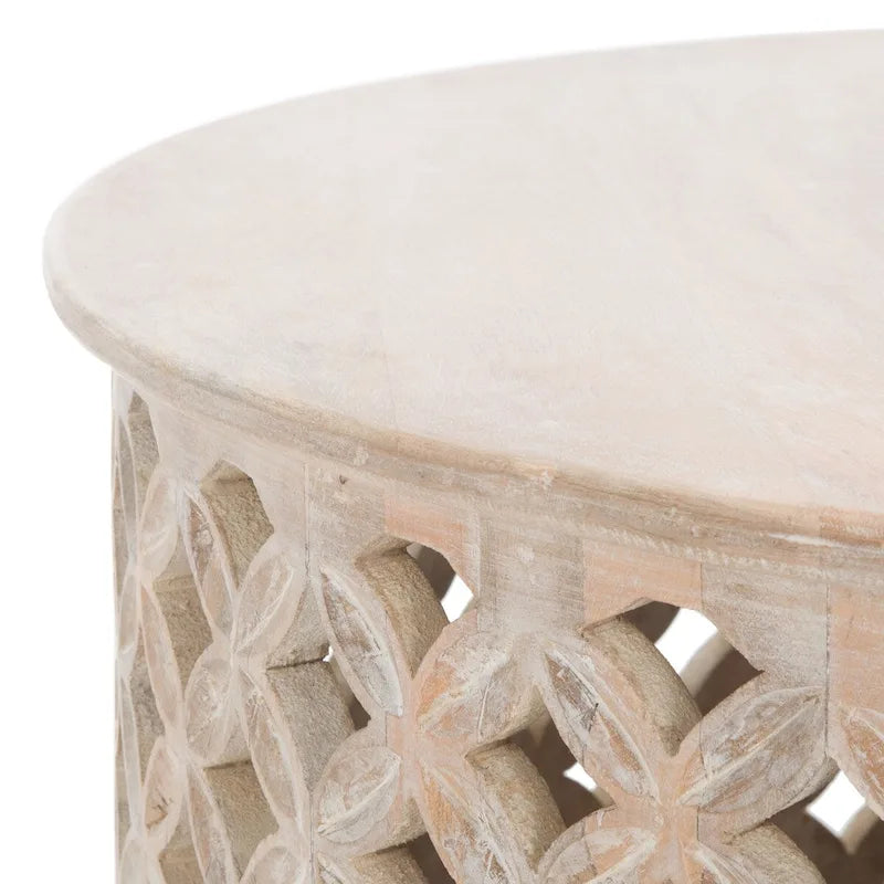 Table basse ronde - 35 L x 35 P x 16 H - 35Lx35Px16H