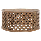 Table basse ronde - 35 L x 35 P x 16 H - 35Lx35Px16H