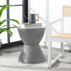  Elektra Concrete Indoor/Outdoor Accent Table - 14.9 x 14.9 x 17.7 - 15Wx15Dx18H