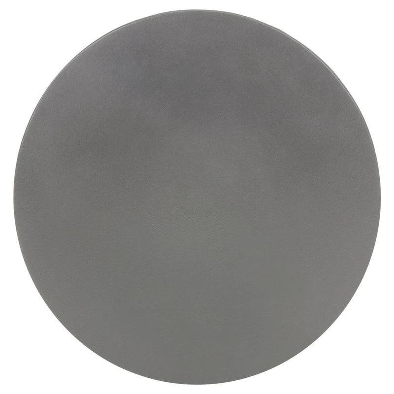 Table d'appoint en béton pour l'intérieur et l'extérieur – 14.9 x 14.9 x 17.7 – 15Px15Lx18H