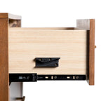 Ensemble de chambre trois pièces bas de gamme en bouclette, style Mid-century, avec tête de lit capitonnée