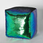Pouf sirène à paillettes réversibles