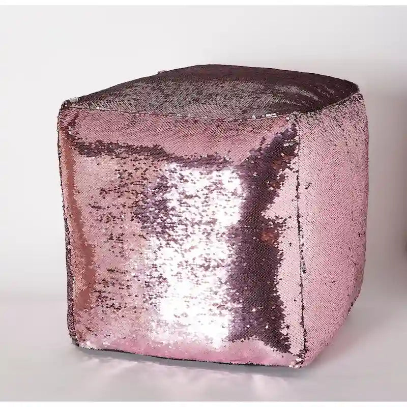 Pouf sirène à paillettes réversibles