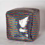 Pouf sirène à paillettes réversibles