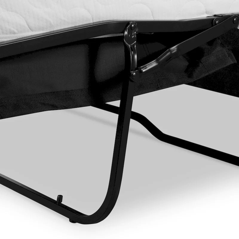 Canapé-lit convertible extractible en cuir de 82 po – Cuir véritable pleine fleur italien