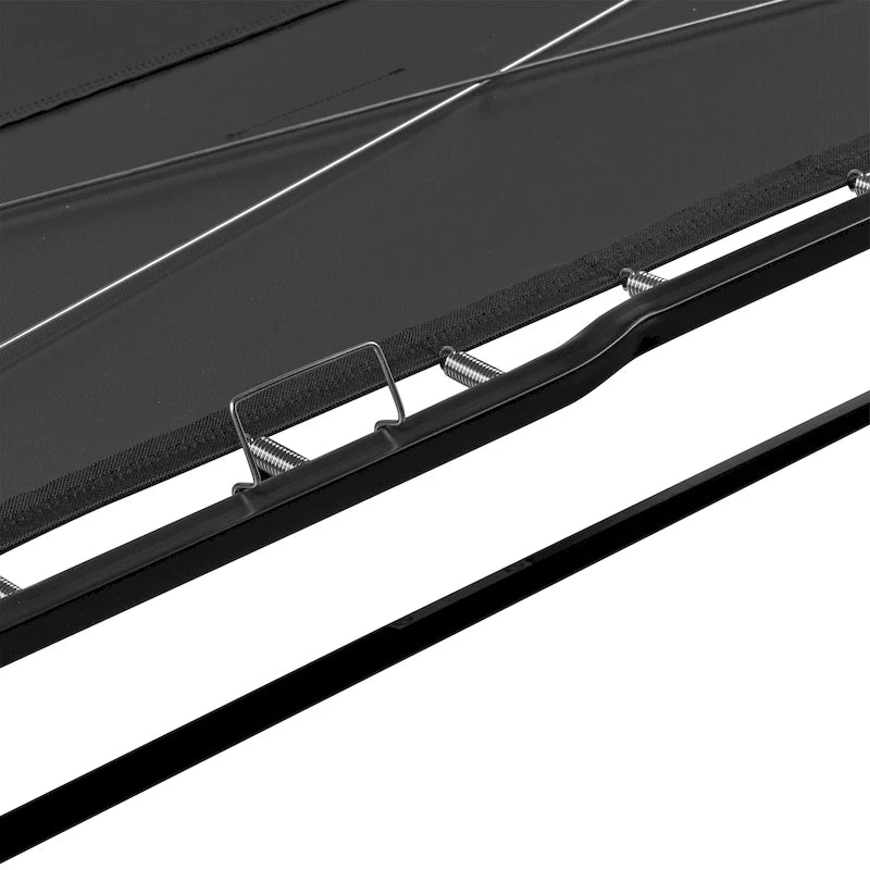 Canapé-lit convertible extractible en cuir de 82 po – Cuir véritable pleine fleur italien