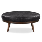 Pouf Gio - Cuir véritable pleine fleur italien