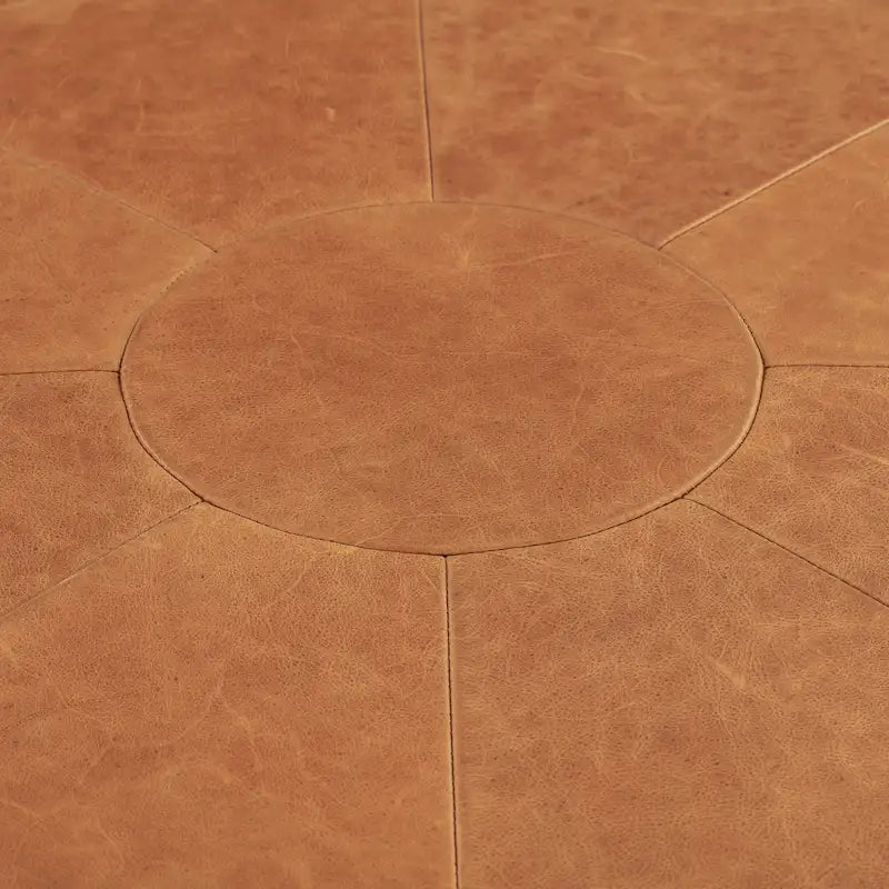 Pouf Gio - Cuir véritable pleine fleur italien