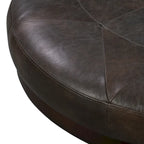 Pouf Gio - Cuir véritable pleine fleur italien