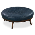 Pouf Gio - Cuir véritable pleine fleur italien