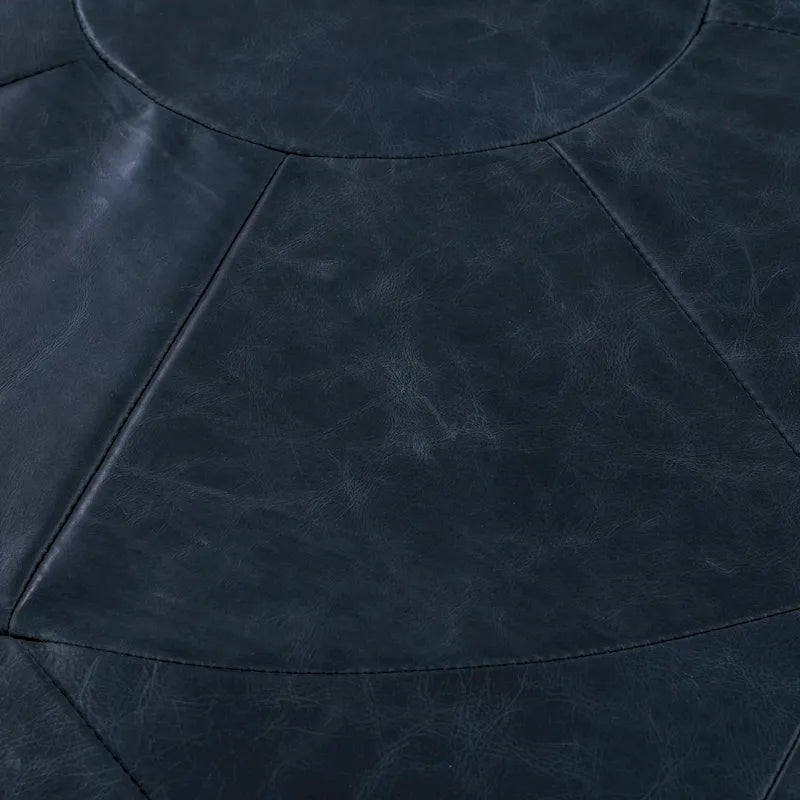 Pouf Gio - Cuir véritable pleine fleur italien