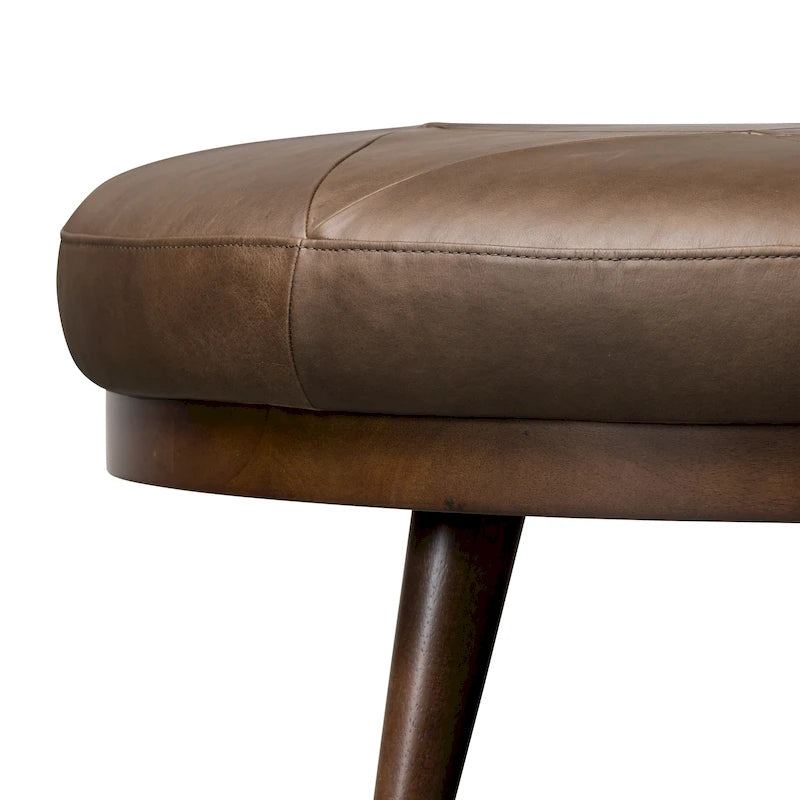 Pouf Gio - Cuir véritable pleine fleur italien