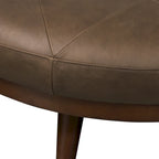 Pouf Gio - Cuir véritable pleine fleur italien