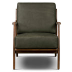 Fauteuil en cuir - Cuir véritable italien pleine fleur