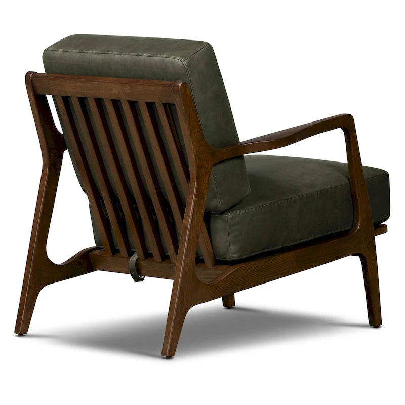 Fauteuil en cuir - Cuir véritable italien pleine fleur