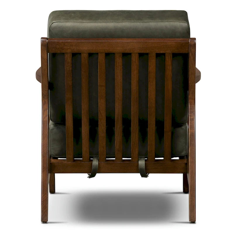 Fauteuil en cuir - Cuir véritable italien pleine fleur