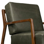 Fauteuil en cuir - Cuir véritable italien pleine fleur