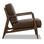 Fauteuil en cuir - Cuir véritable italien pleine fleur