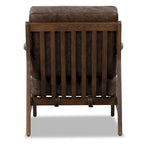Fauteuil en cuir - Cuir véritable italien pleine fleur