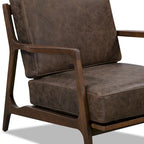 Fauteuil en cuir - Cuir véritable italien pleine fleur