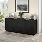 Table de buffet rectangulaire de 68 po de large