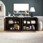 Table de buffet rectangulaire de 68 po de large