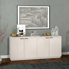 Table de buffet rectangulaire de 68 po de large